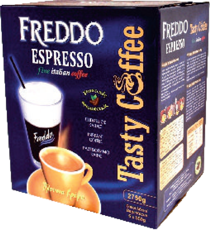 Tasty Coffee instant Freddo espresso in bags 2750gr (5x550gr)